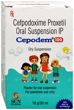 Cepodem 100 Dry Suspension 30Ml